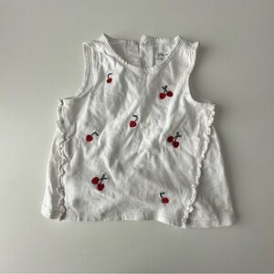Little Me White Baby Top